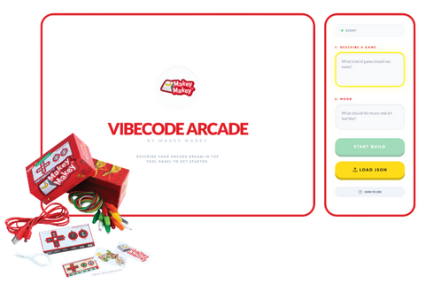 Makey Makey VibeCode Arcade (Beta)