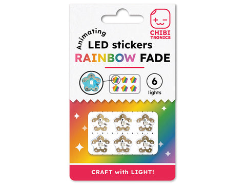 Animating Rainbow Fade LED Stickers