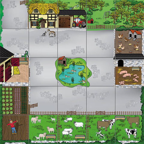 Bee-Bot® and Blue-Bot Farmyard Mat