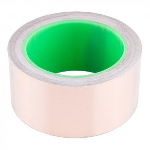 Copper Tape - With Conductive Adhesive , 50mm (15m) b