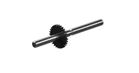 Mini mot axle 60 with gear wheel T28