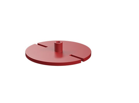 Trailer coupling upper part, red