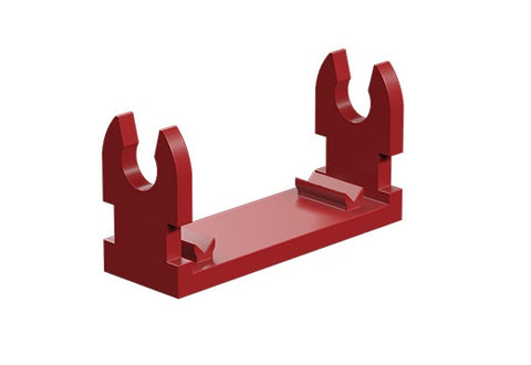 Cable winch frame, red