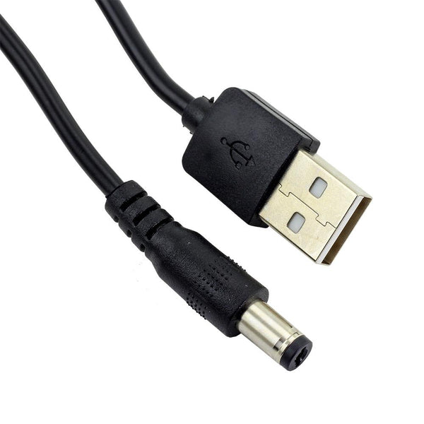 USB -B to 2.1mm Jack Cable, 5V, 2A – ETC Educational Technology