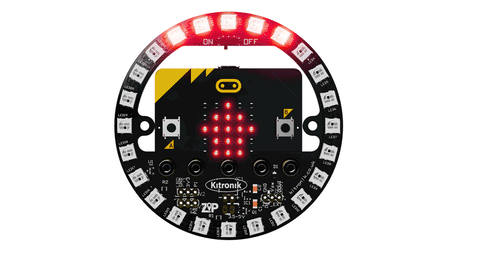 ZIP Halo, 24 neopixel LED for the BBC micro:bit