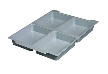 Gratnells 4 section tray insert