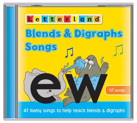 Blends and Digraphs Songs CD