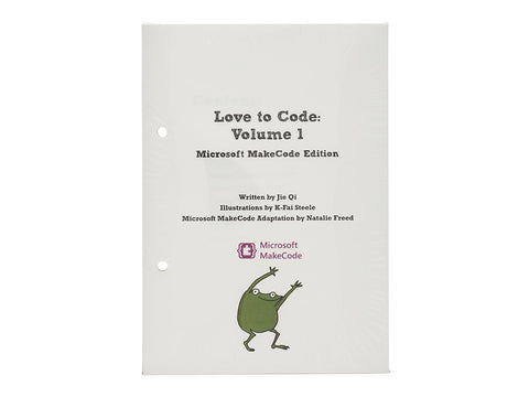 Love to Code Volume 1 Book Refill: Microsoft MakeCode Edition