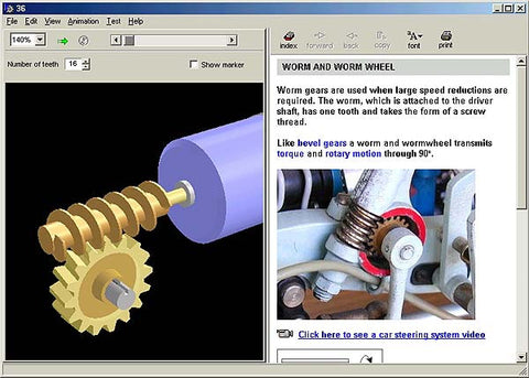 worm and worm gear