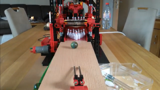 fischertechnik保齡球機