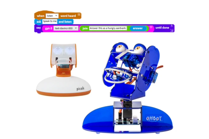 Ohbot Python Code Teach AI – tagged