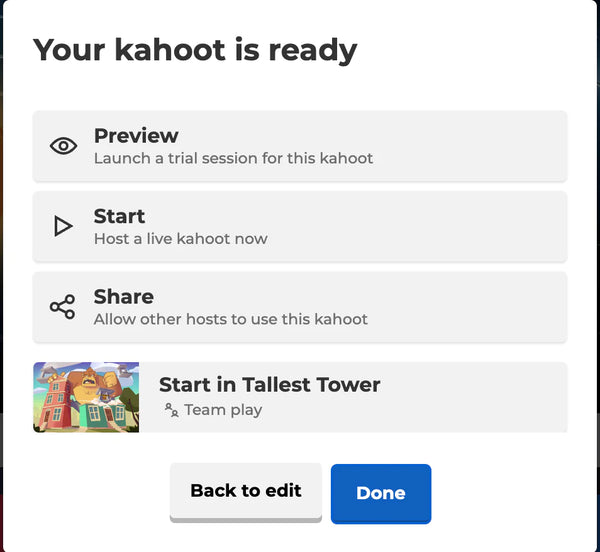 Kahoot! EDU
