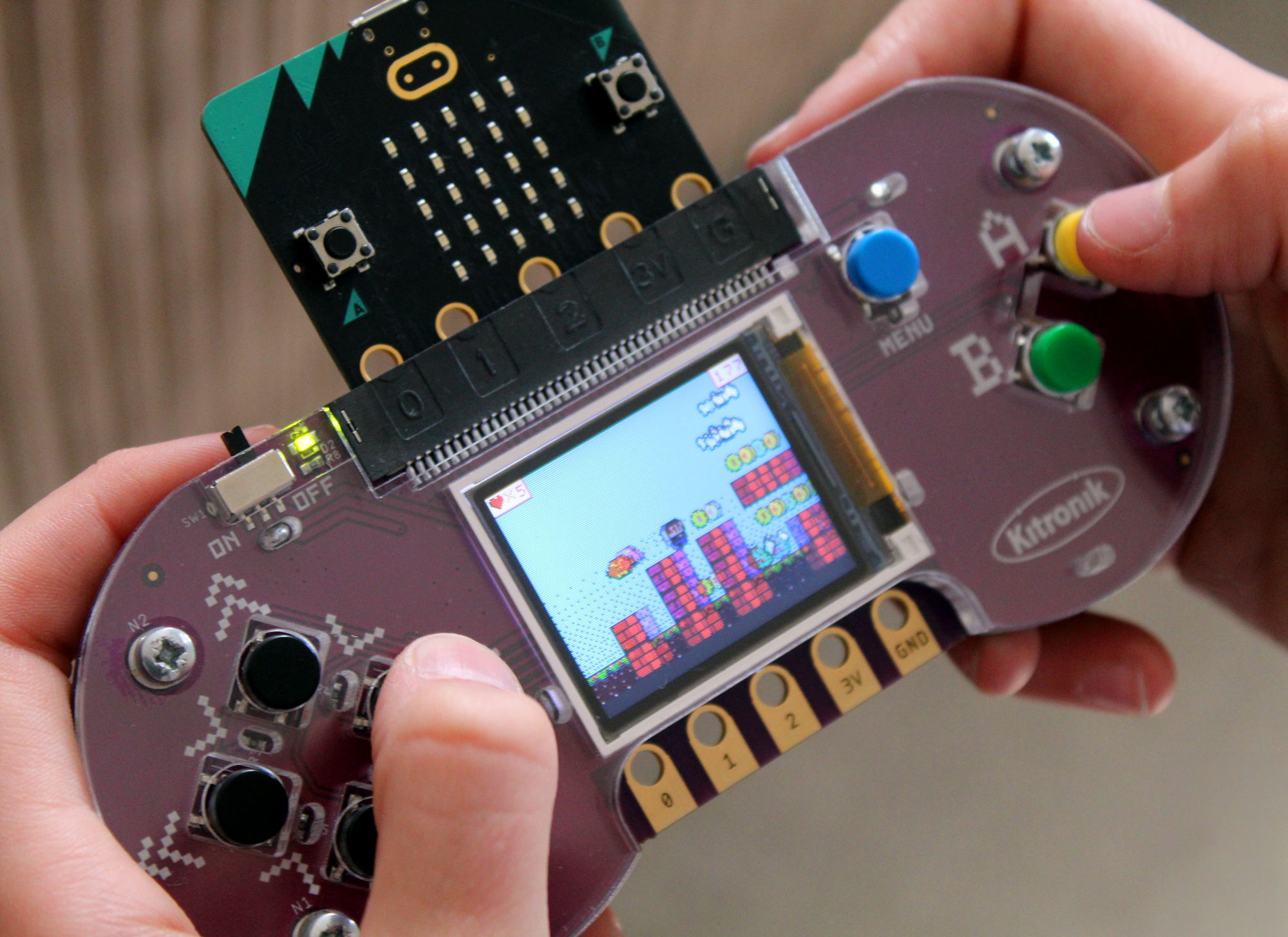 Tetris Microbit Arcade for micro:bit – ETC Educational Technology Connection (HK) Ltd