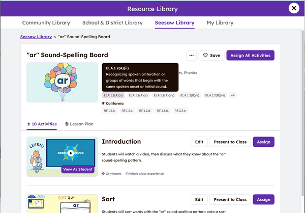 Seesaw Instruction and Insights