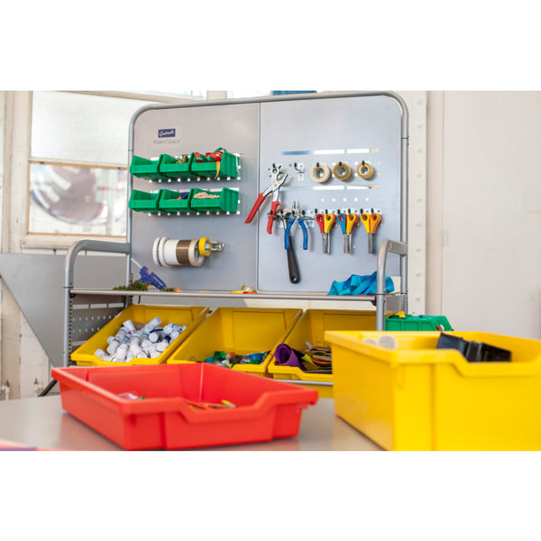 Callero  MakerSpace Trolley 3 Deep & 12 Shallow Trays