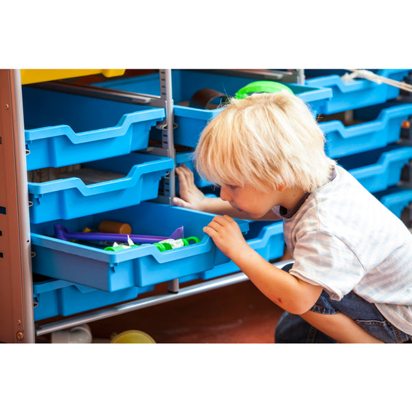 Callero  MakerSpace Trolley 3 Deep & 12 Shallow Trays