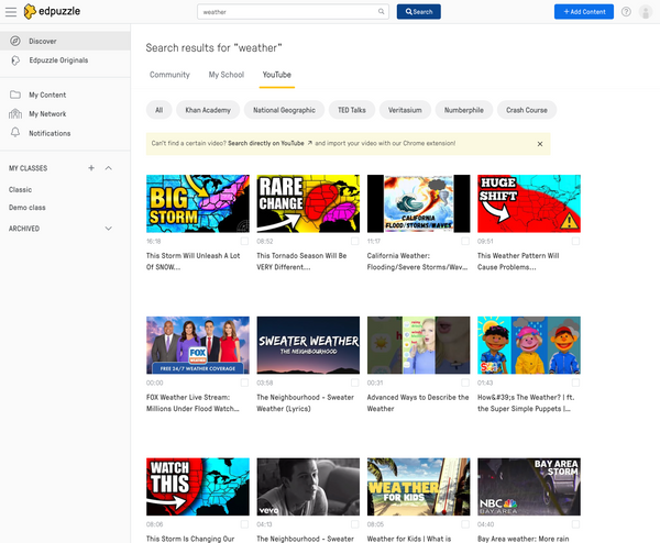 Edpuzzle Pro - interactive video lessons