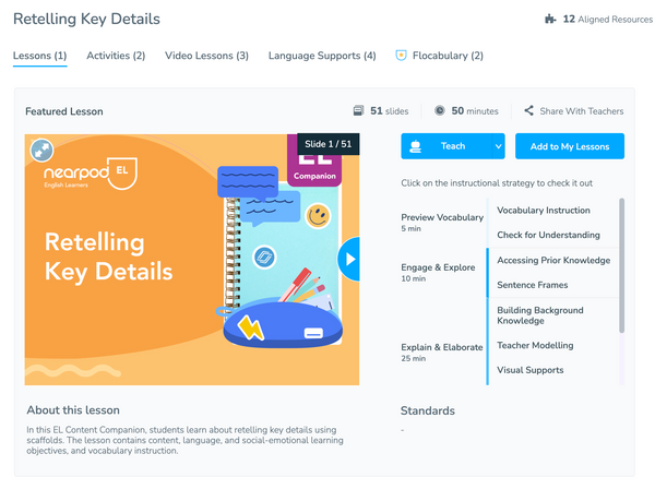 Nearpod EL (English Learners)