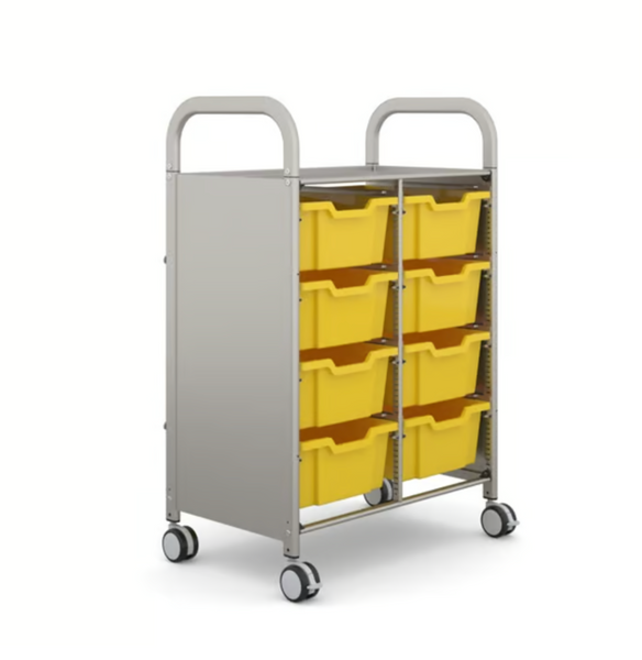 Callero Plus Double Trolley 8 Deep Trays