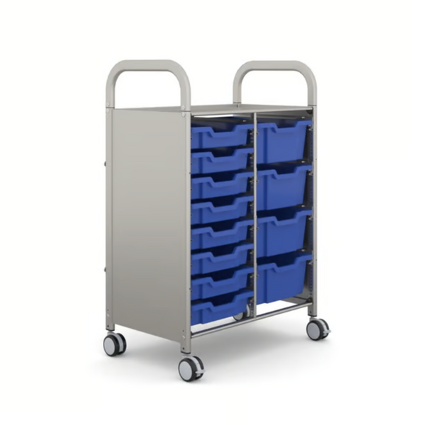 Callero Plus Double Trolley 8 Shallow & 4 Deep Trays