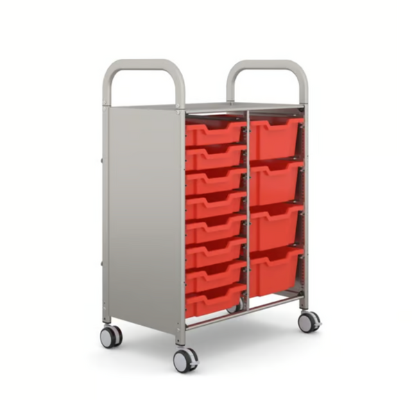 Callero Plus Double Trolley 8 Shallow & 4 Deep Trays