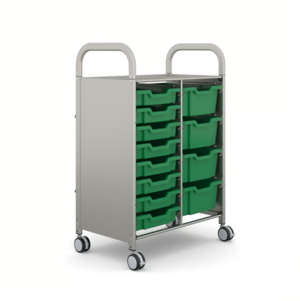 Callero Plus Double Trolley 8 Shallow & 4 Deep Trays