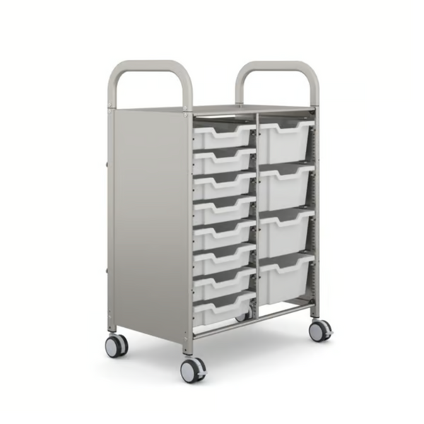 Callero Plus Double Trolley 8 Shallow & 4 Deep Trays