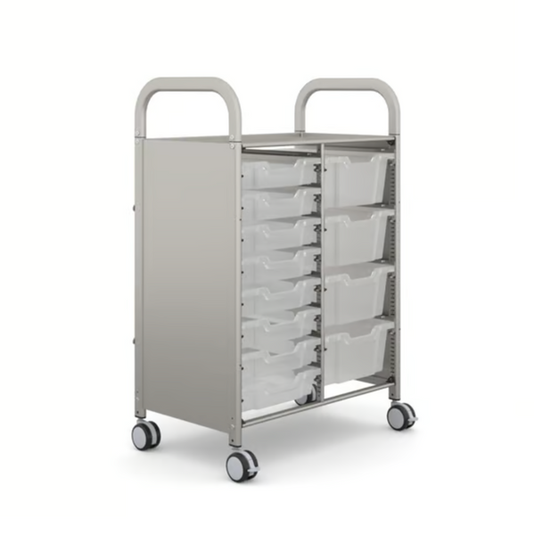 Callero Plus Double Trolley 8 Shallow & 4 Deep Trays
