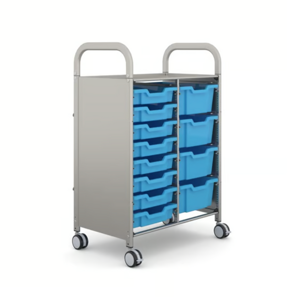 Callero Plus Double Trolley 8 Shallow & 4 Deep Trays