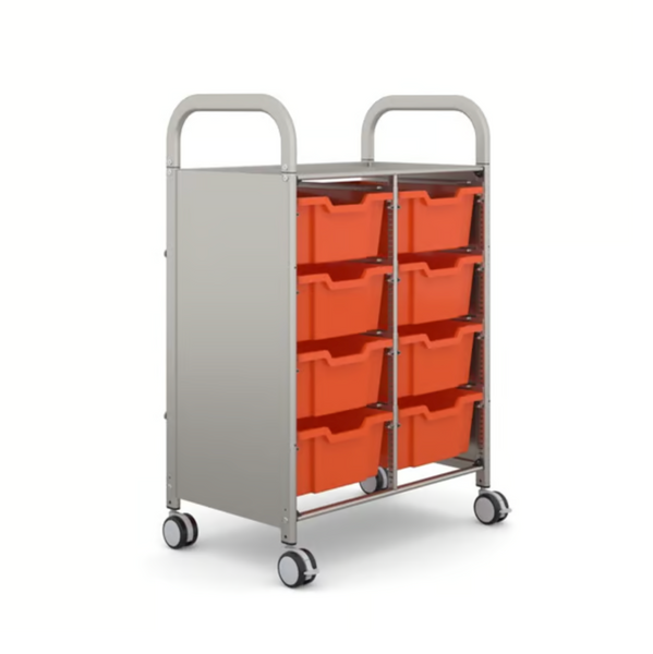 Callero Plus Double Trolley 8 Deep Trays
