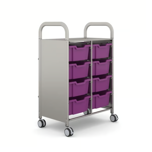Callero Plus Double Trolley 8 Deep Trays