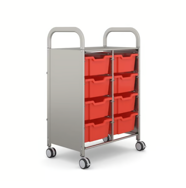 Callero Plus Double Trolley 8 Deep Trays