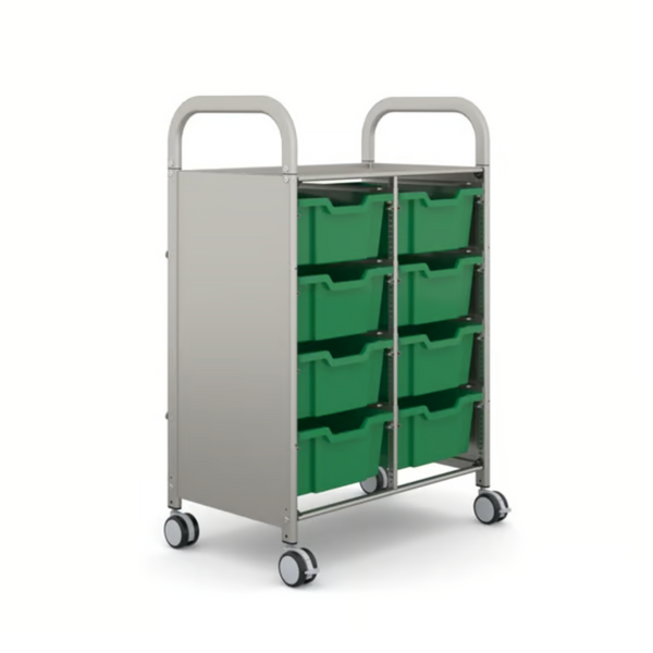 Callero Plus Double Trolley 8 Deep Trays