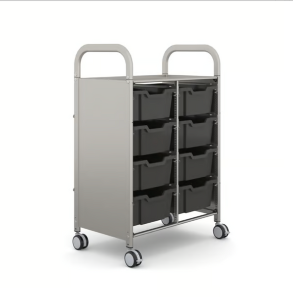 Callero Plus Double Trolley 8 Deep Trays