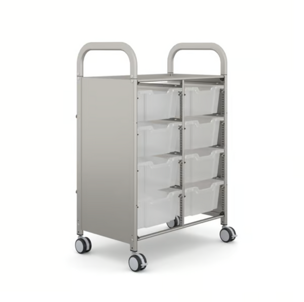 Callero Plus Double Trolley 8 Deep Trays
