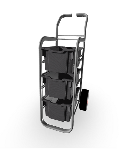 Callero Rover Trolley 3 Extra Deep Trays