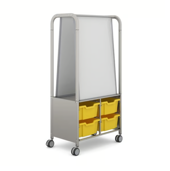 Gratnells MakerHub Trolley 4 Deep Trays