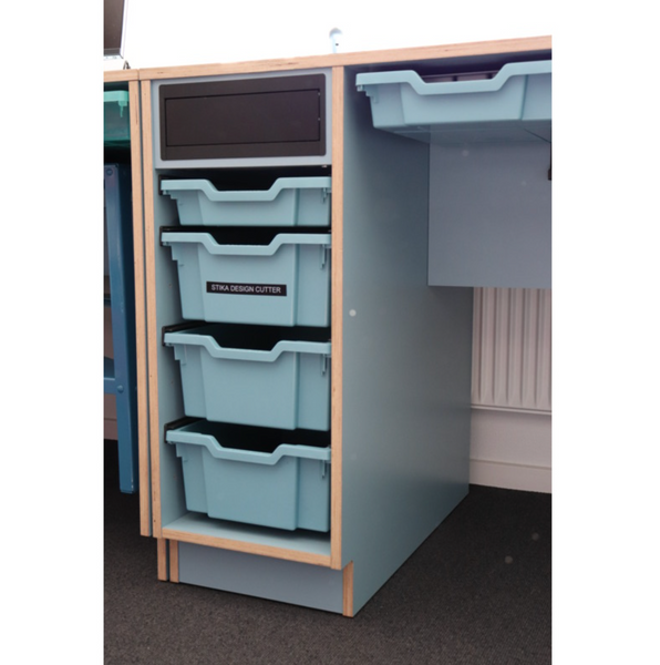 Standard Top Fixing White Runner 12mm Drop  - pack of 12 (pairs)