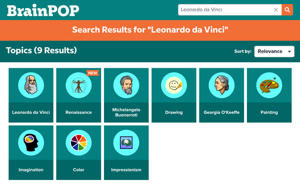 Arts and Music @BrainPOP.com