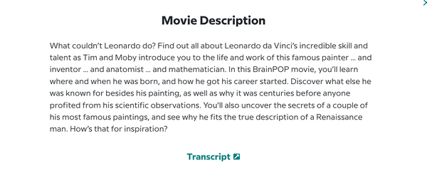 Arts and Music @BrainPOP.com