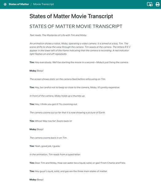 Chemistry @BrainPOP.com