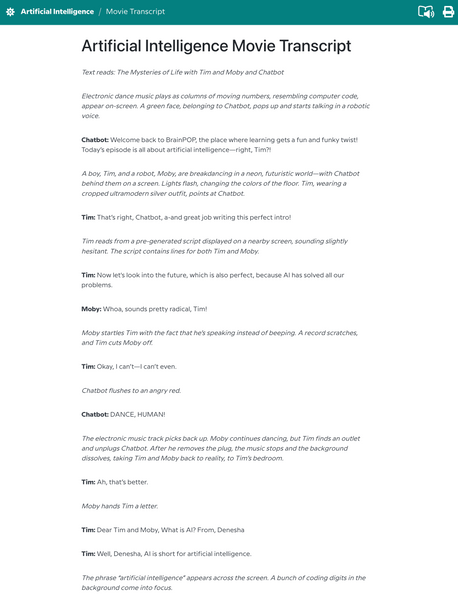 Computing @BrainPOP.com