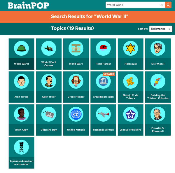 History and Culture @BrainPOP.com
