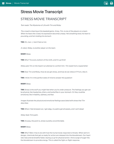 Study and Exam Skills @BrainPOP.com