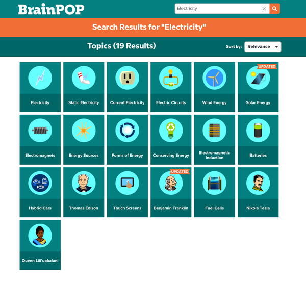 Technology @BrainPOP.com