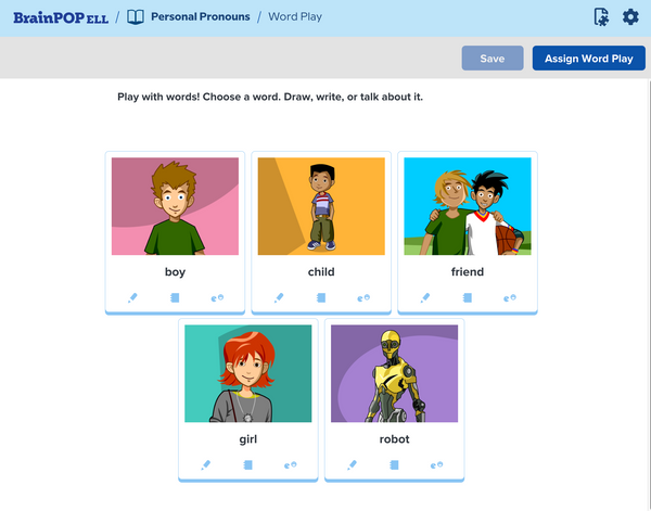 BrainPOP ELL (English Language Learning)