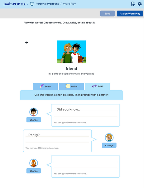 BrainPOP ELL (English Language Learning)
