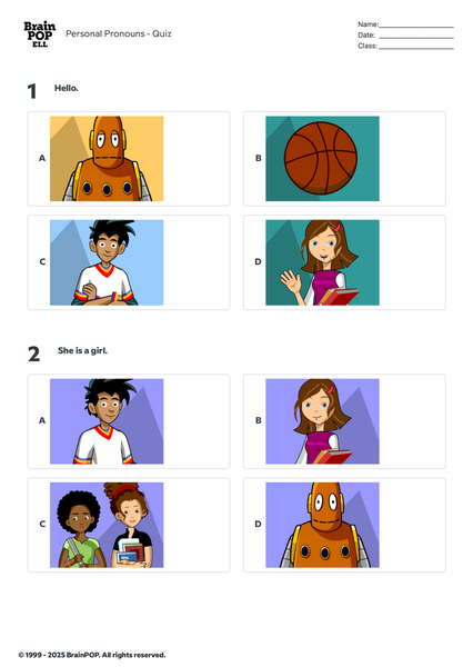 BrainPOP ELL (English Language Learning)
