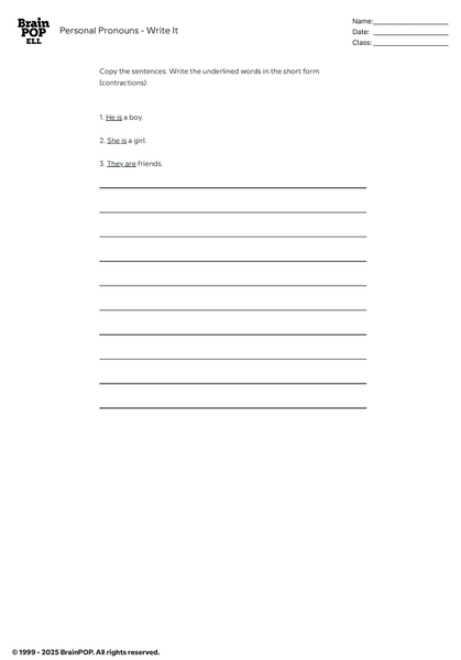 BrainPOP ELL (English Language Learning)