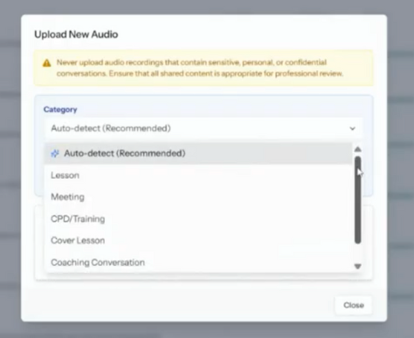 Starlight - AI-powered teacher coaching